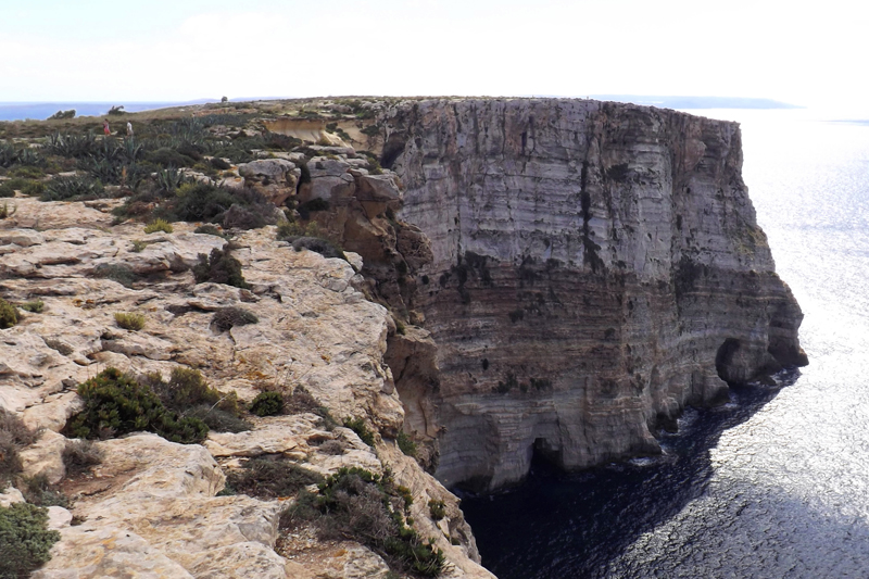 ta cenc cliffs gozo malta