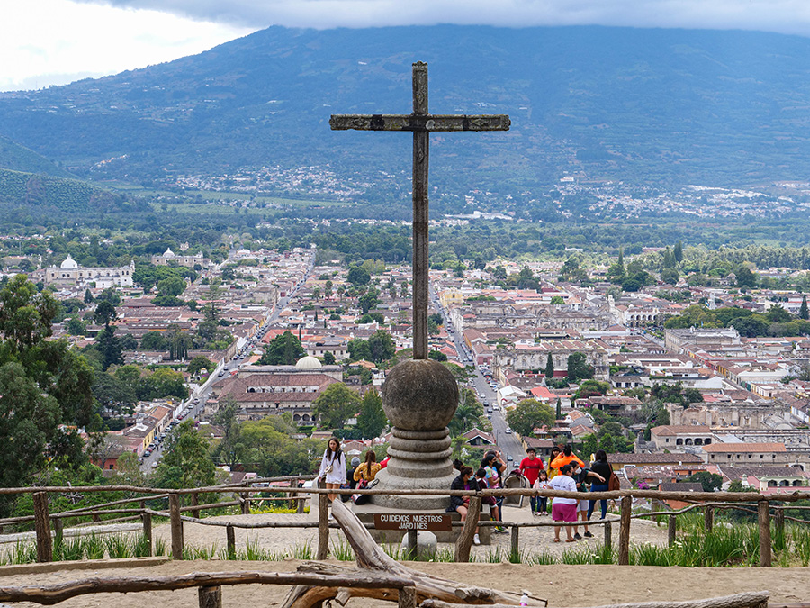 Cerro de la Cruz atrakcje w Antigua Gwatemala