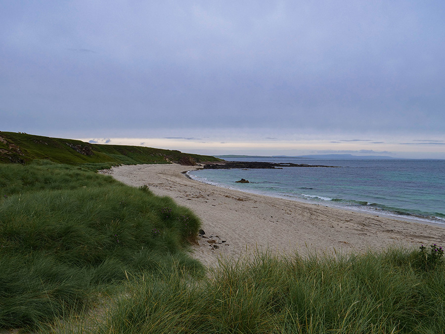 plaże na północy szkocji bay of sanick