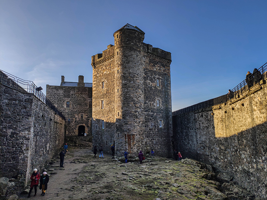 szkocja zamki zwiedzanie blackness castle