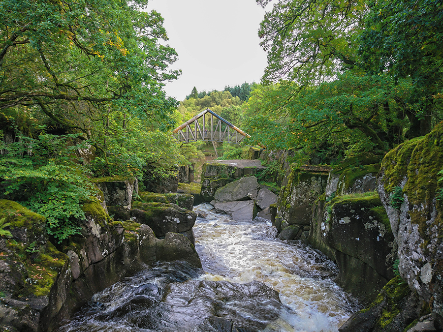 bracklinn falls bridge szkocja