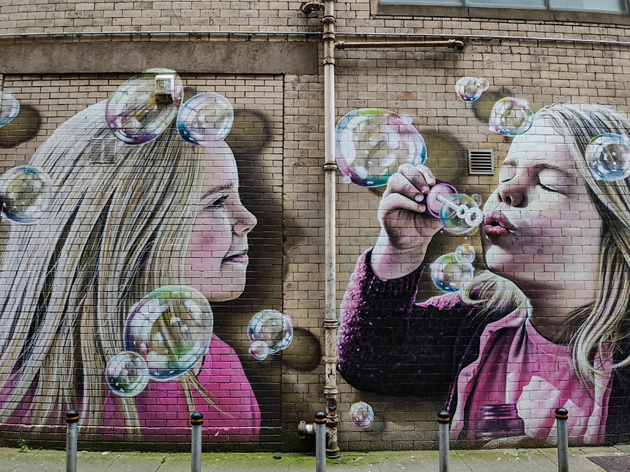 street art w Glasgow