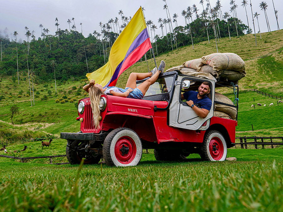 Atrakcje w Kolumbii Salento i Cocora Valley