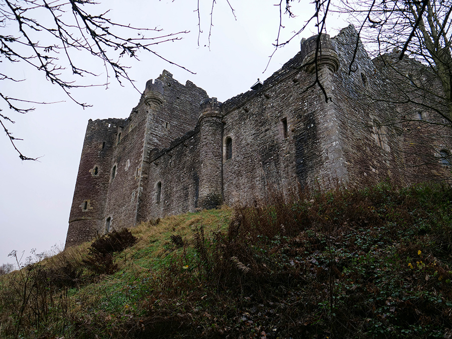 Doune Castle - zamek z serialu Outlander i Gra o Tron
