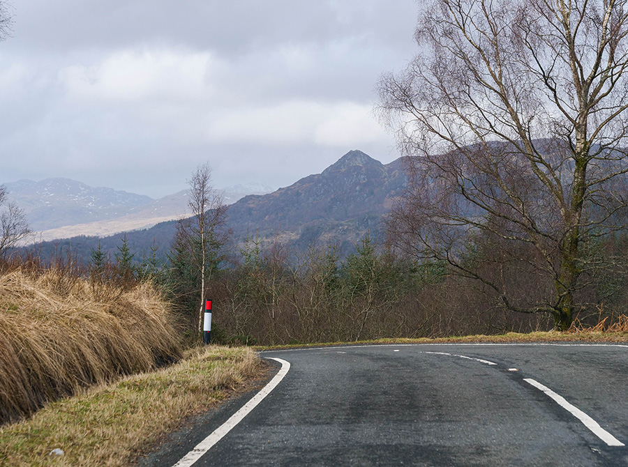 Duke's Pass - droga widokowa w Szkocji