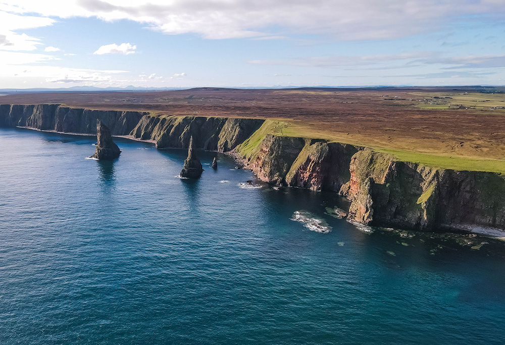 Road Trip North Coast 500 Szkocja Duncansby Stacks