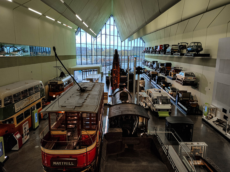 riverside muzeum transportu w glasgow