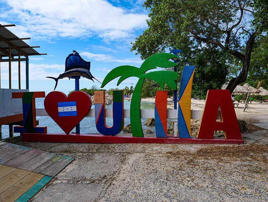 Wyspa Utila Honduras atrakcje i plaże