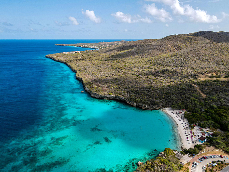Kanepa Beach atrakcje na Curaçao