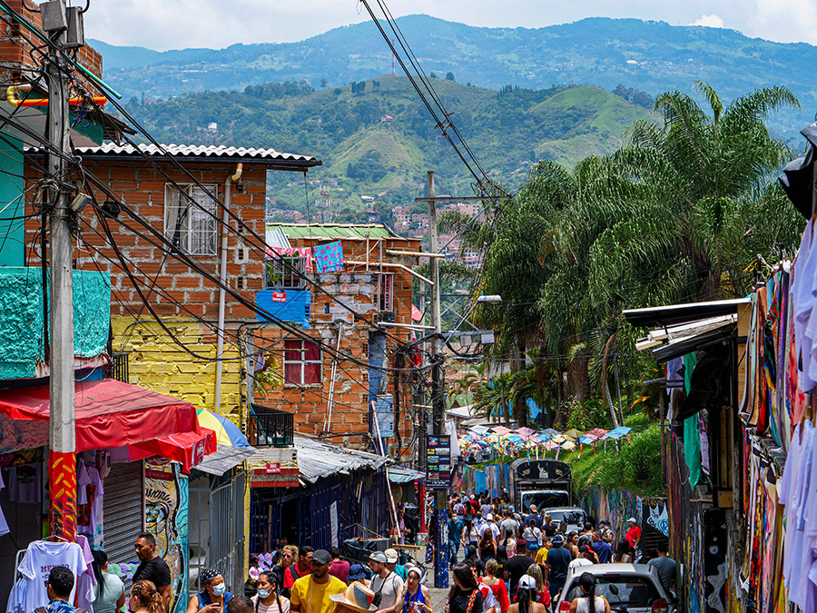 Atrakcje w Medellin pablo escobar i 13 dzielnica