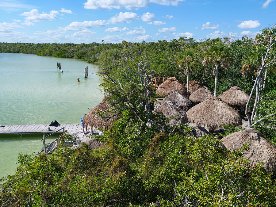 laguna Kaan Luum Meksyk atrakcje