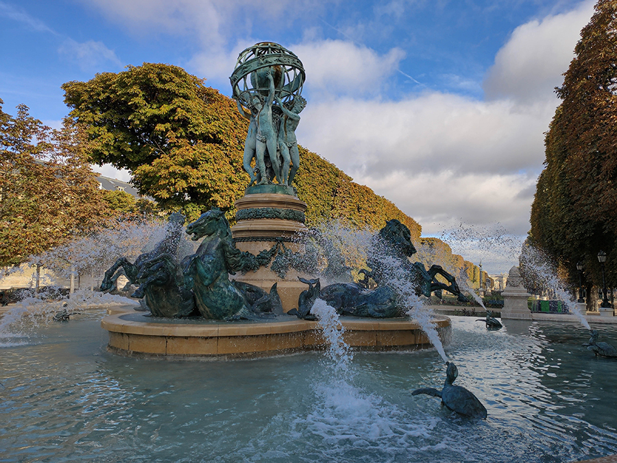 atrakcje paryża ogród luksemburski