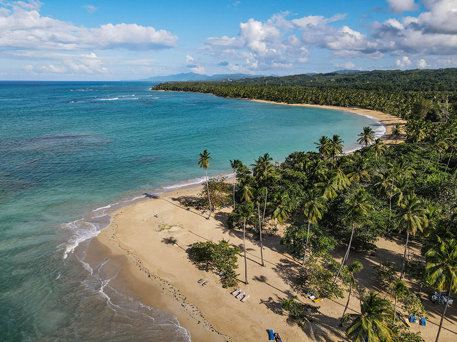 Dominikana najlepsze plaże Las Terrenas