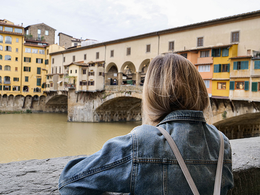 Ponte Vecchio - najpiękniejszy most we Włoszech atrakcje co warto zobaczyć we Florencji 