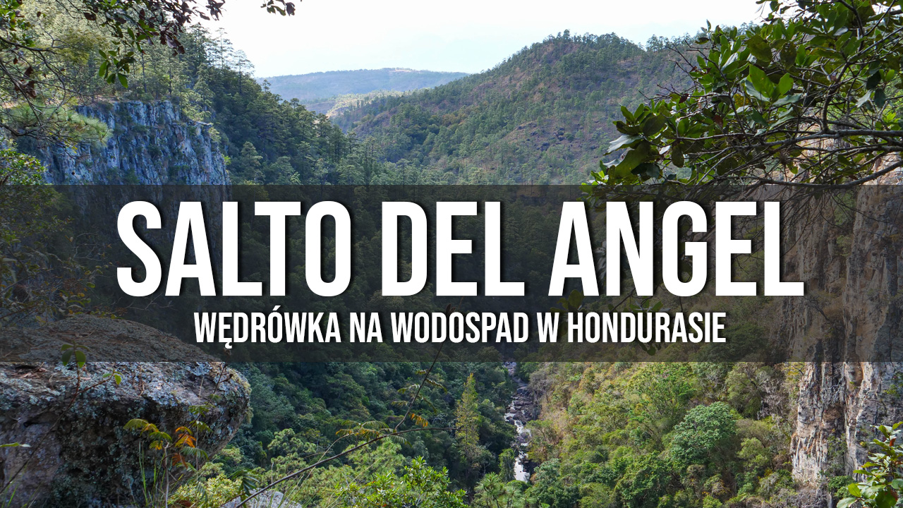 Salto del Angel wodospad atrakcje w Hondurasie