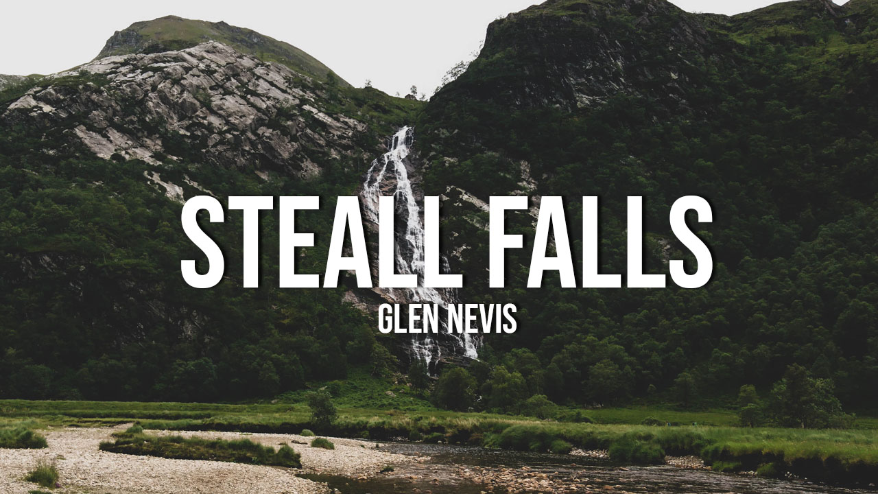 steall falls wodospad w szkocji