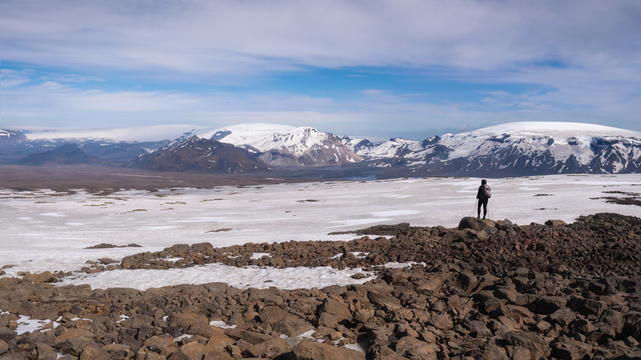 wędrówka przez Islandię lodowce