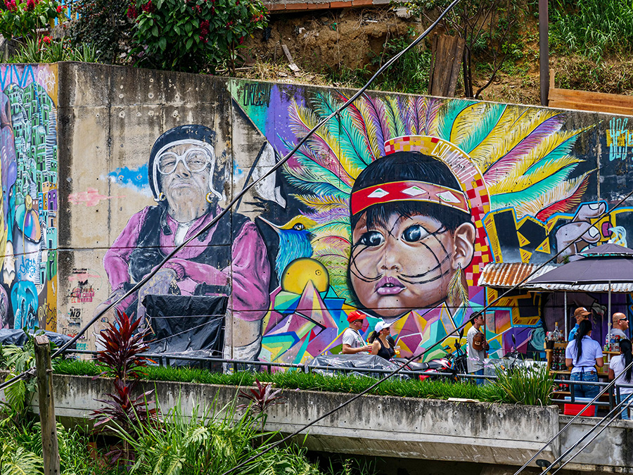 Atrakcje w Medellin pablo escobar i 13 dzielnica