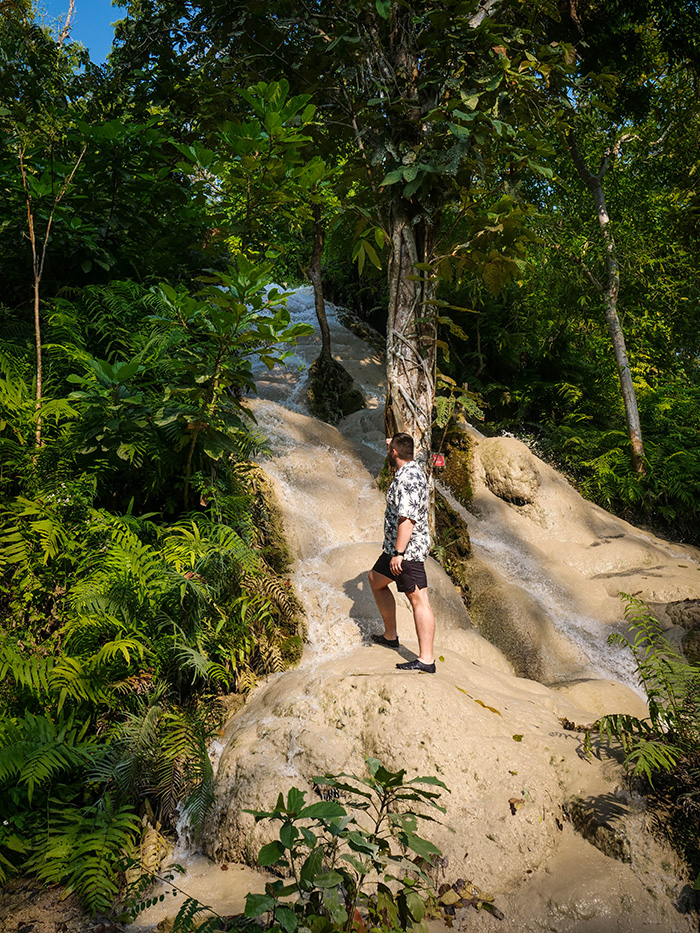 Chiang Mai wodospad Bua Tong Sticky Waterfall Tajlandia