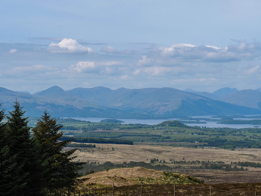 The Whangie Loch Lomond Szkocja poza utartym szlakiem