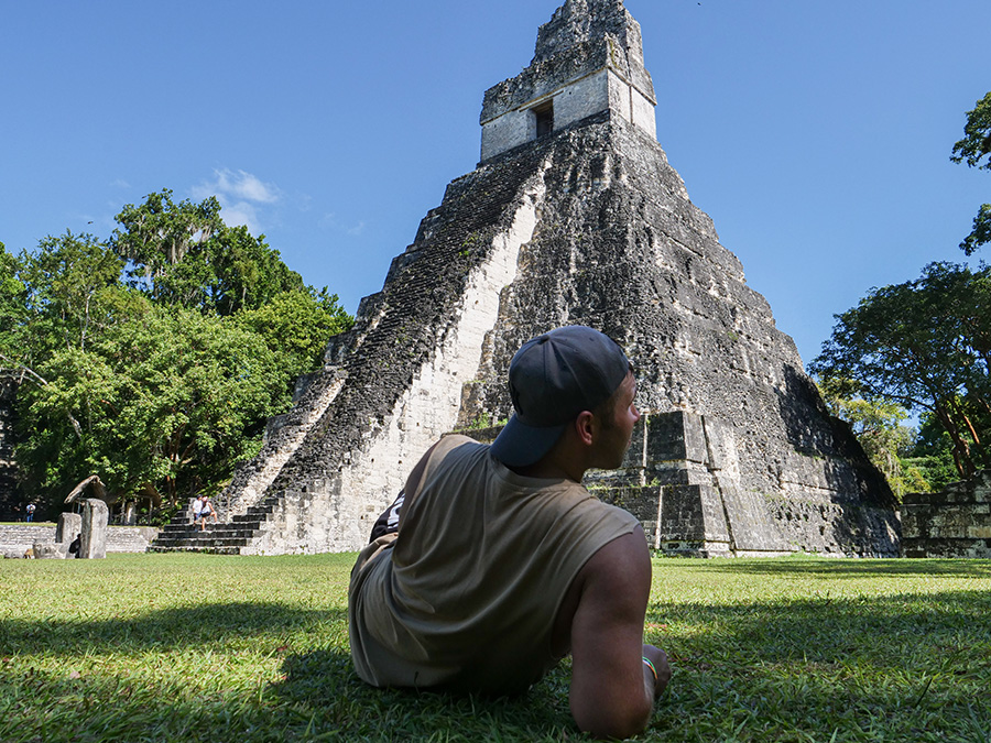 Tikal Miasto majów w Gwatemali