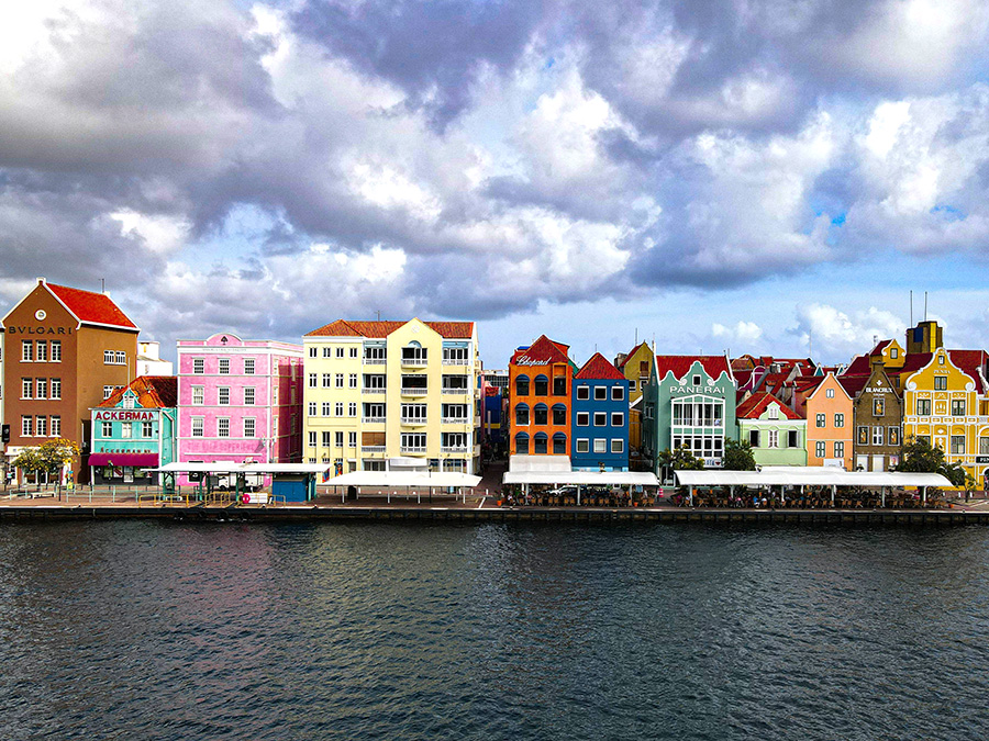 Willemstad atrakcje na Curaçao kolonialne miasto