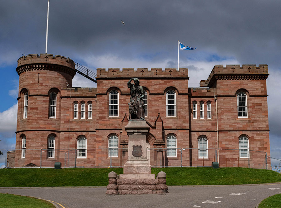 Inverness Castle atrakcje zwiedzanie co zobaczyć